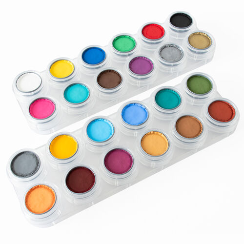 Paleta maquillaje al agua 24 colores (A12 + B12)